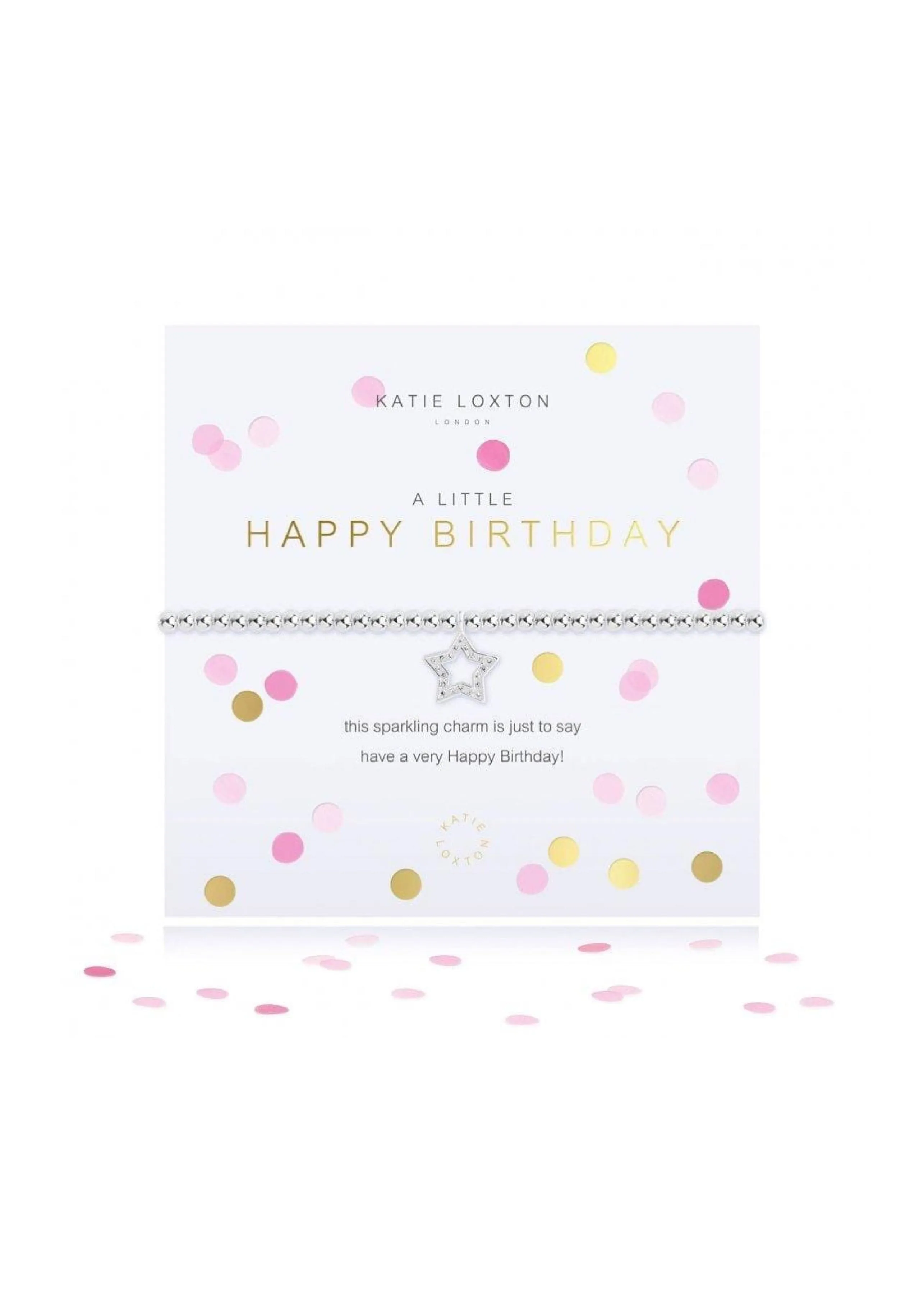 a little | Happy Birthday Bracelet