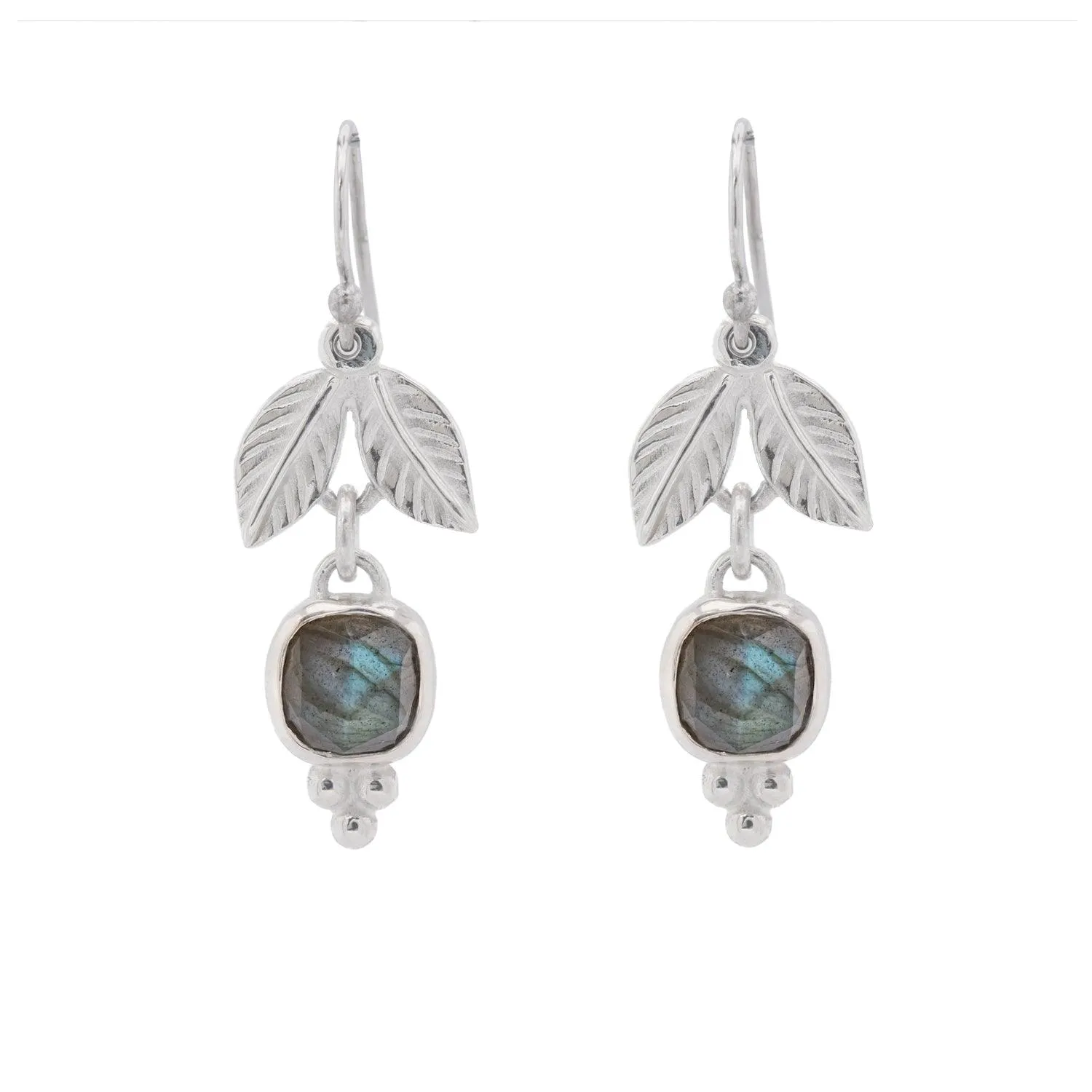 Adam & Eve silver earrings