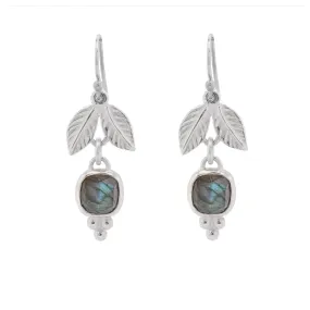 Adam & Eve silver earrings