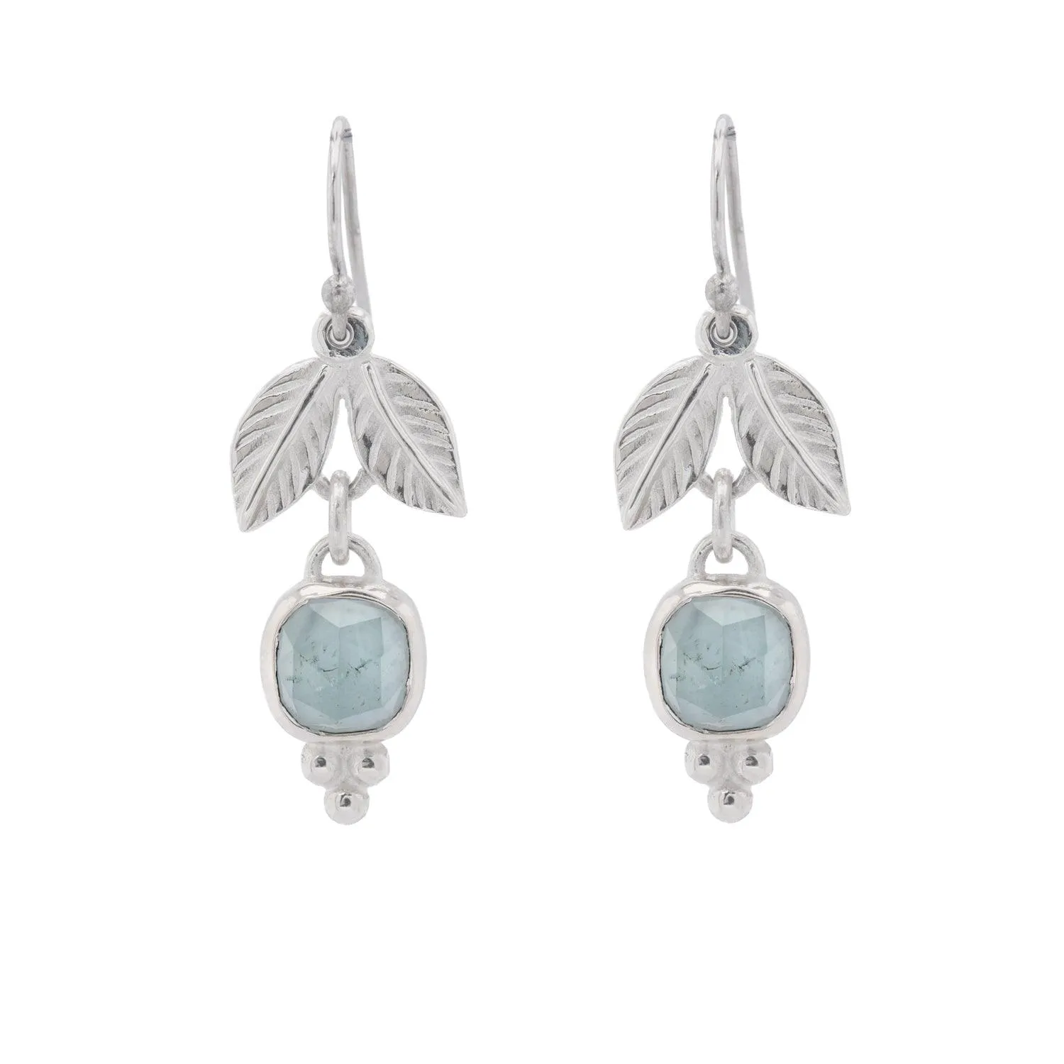 Adam & Eve silver earrings