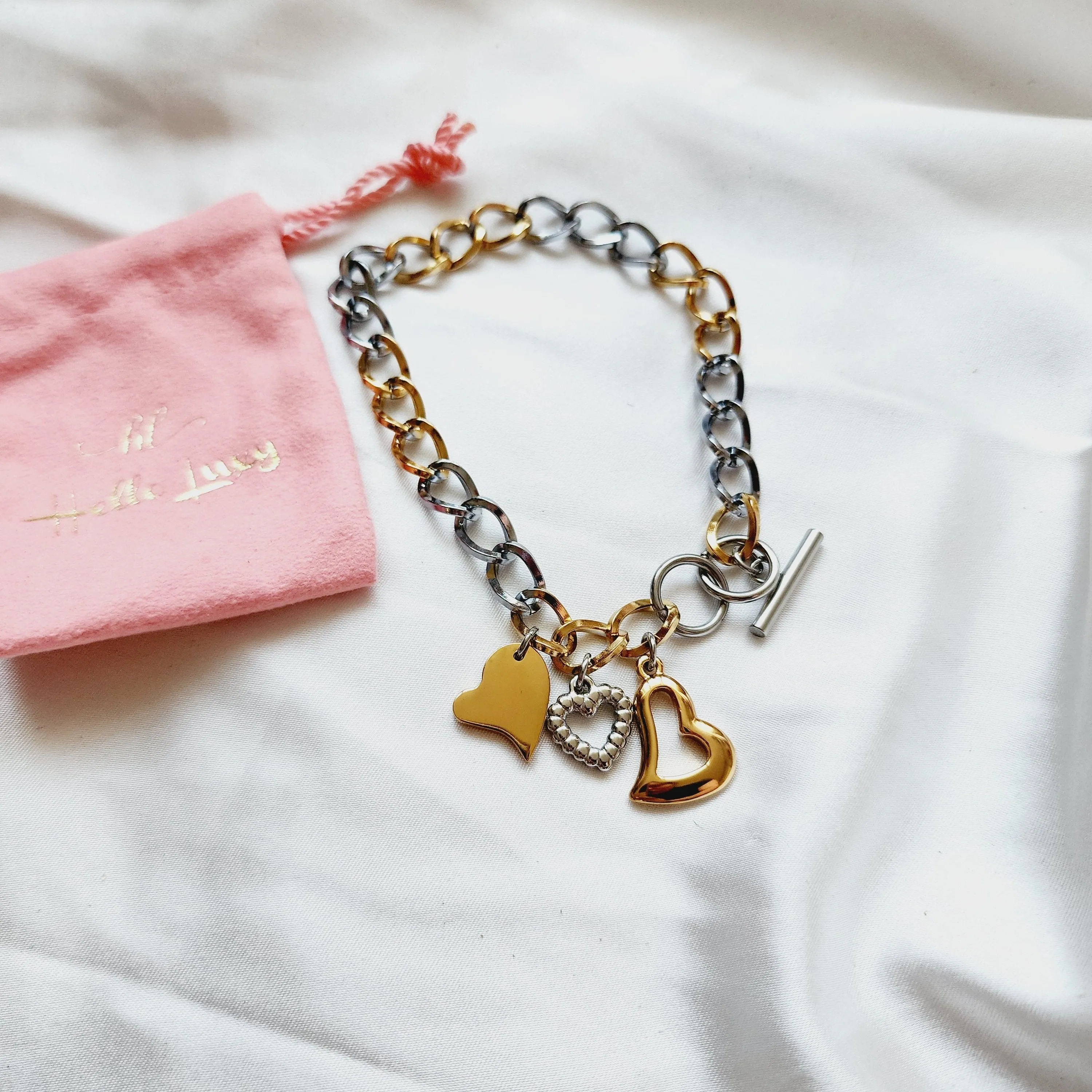 Airemis Two tone Bracelet