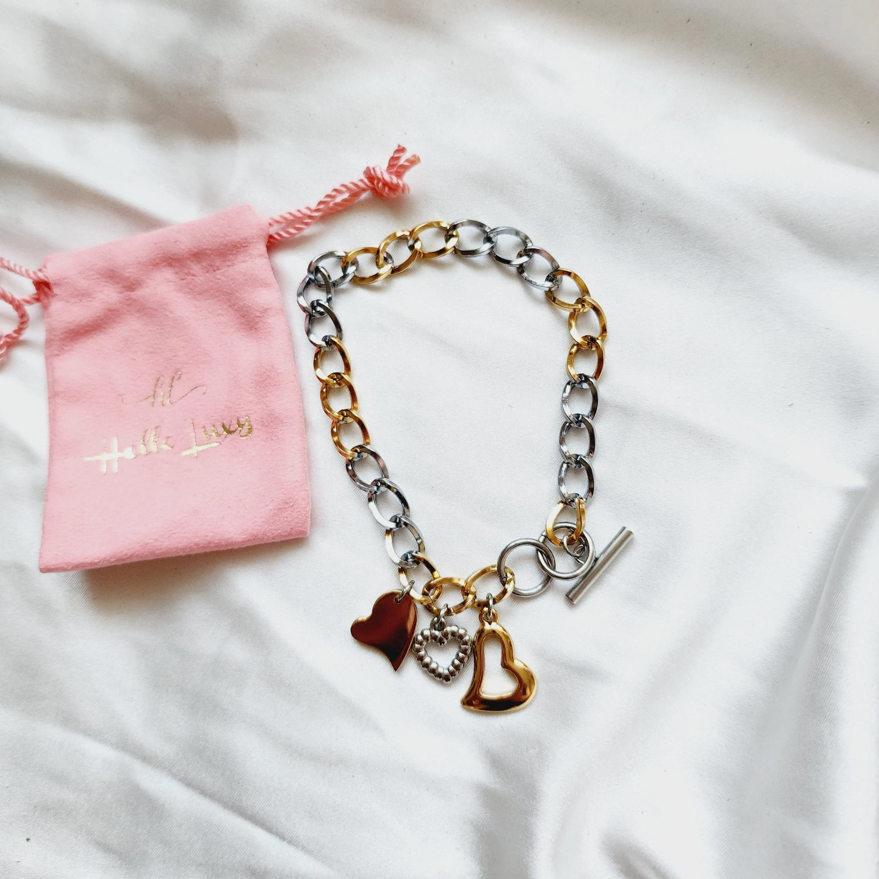 Airemis Two tone Bracelet