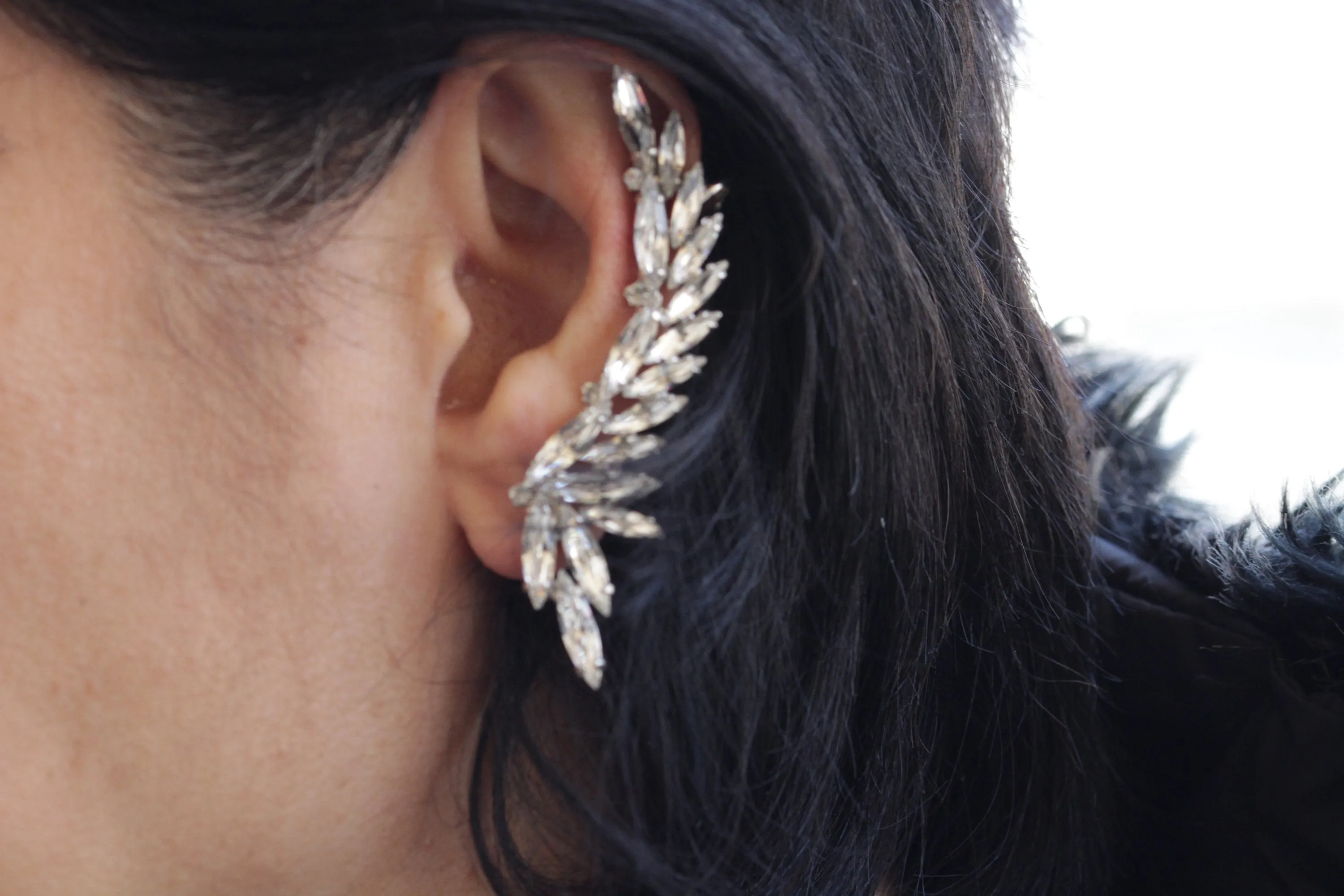 Amethyst EAR CLIMBER EARRINGS
