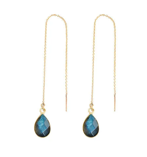 Aria Labradorite Threaders