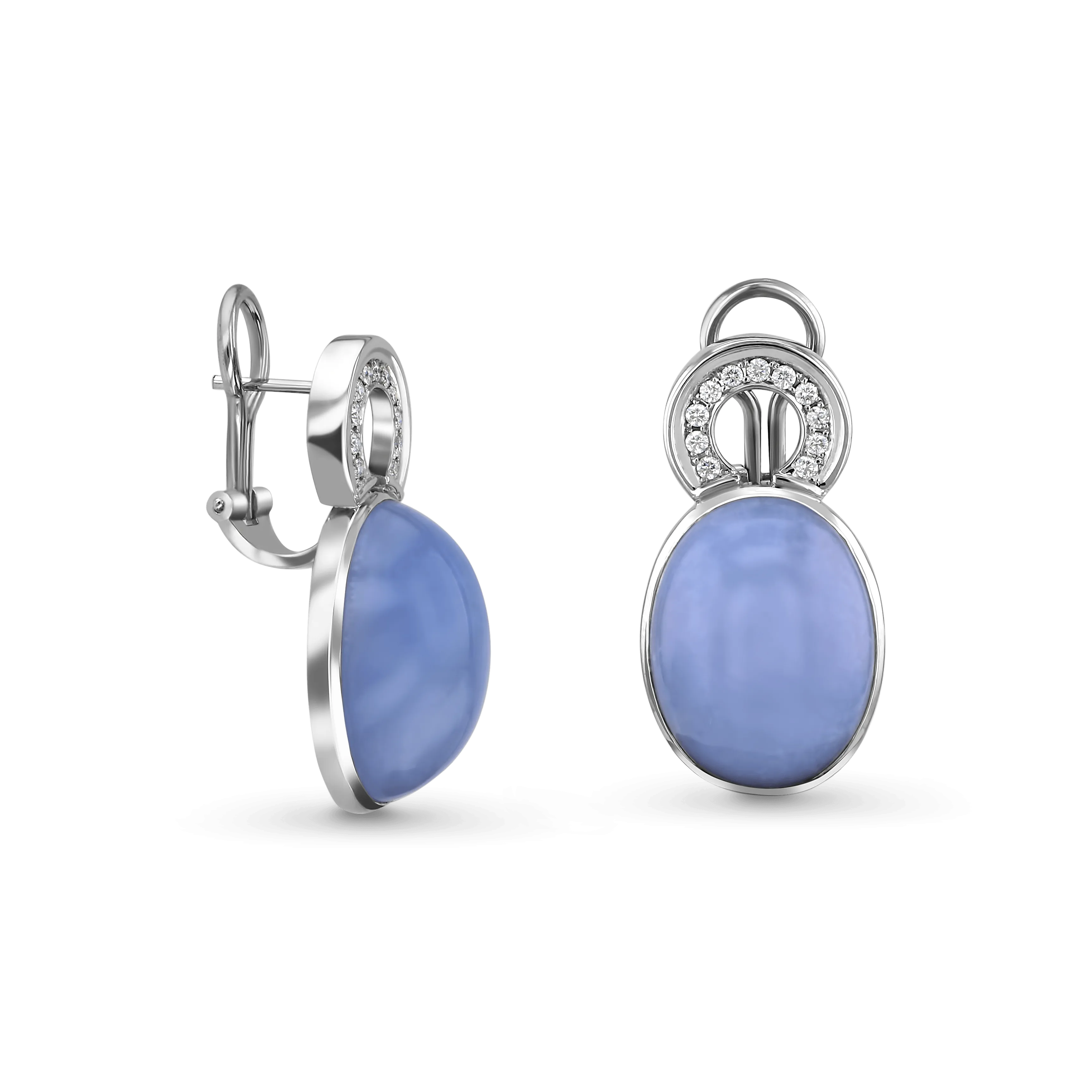 Azure Ice Earrings