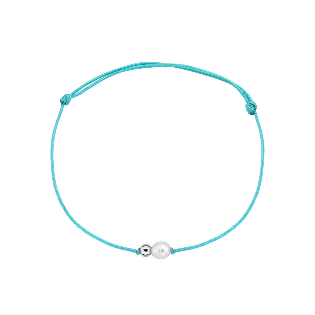 Baroque Pearl Macrame Bracelet
