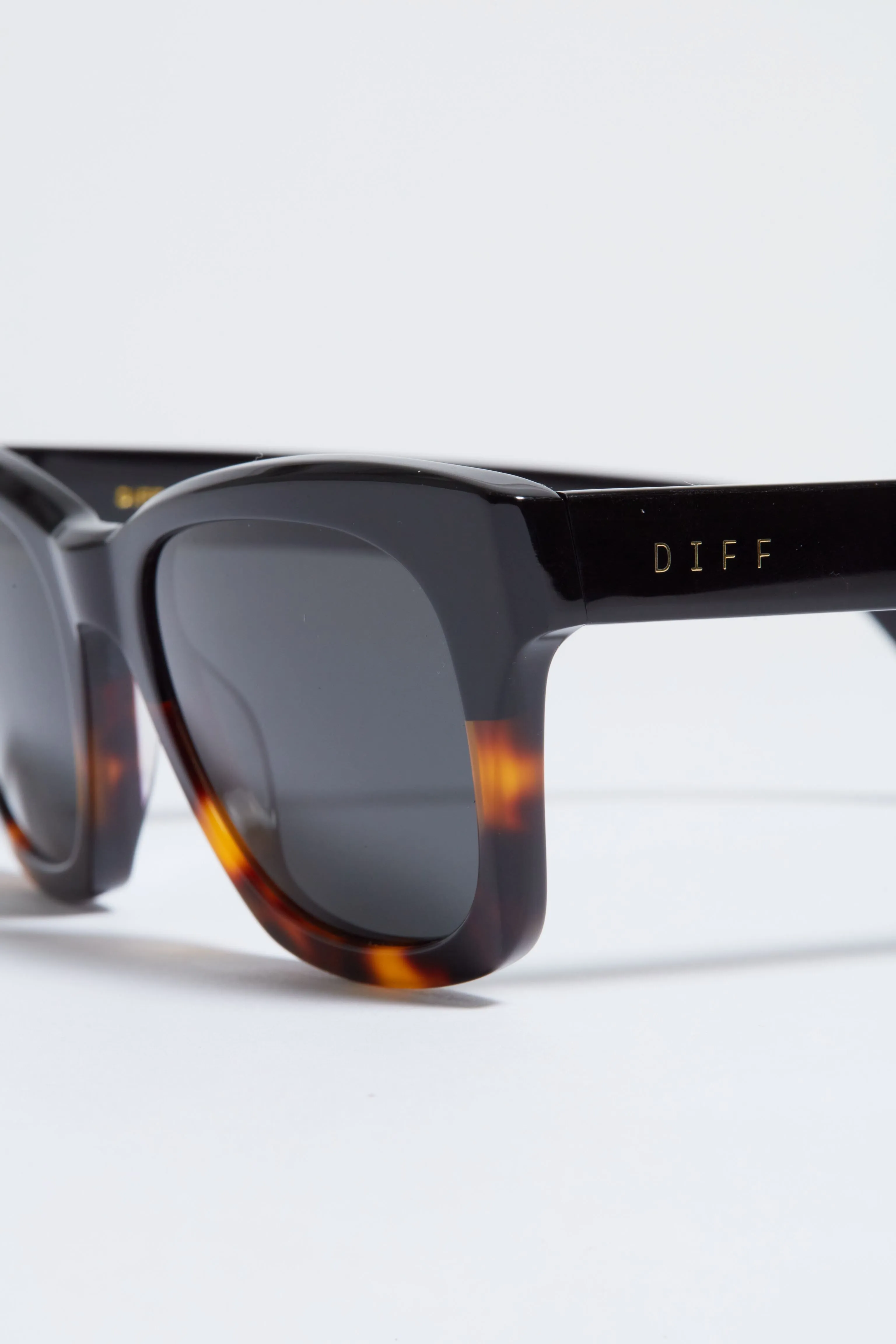Black Tortoise and Grey Dean Sunglasses