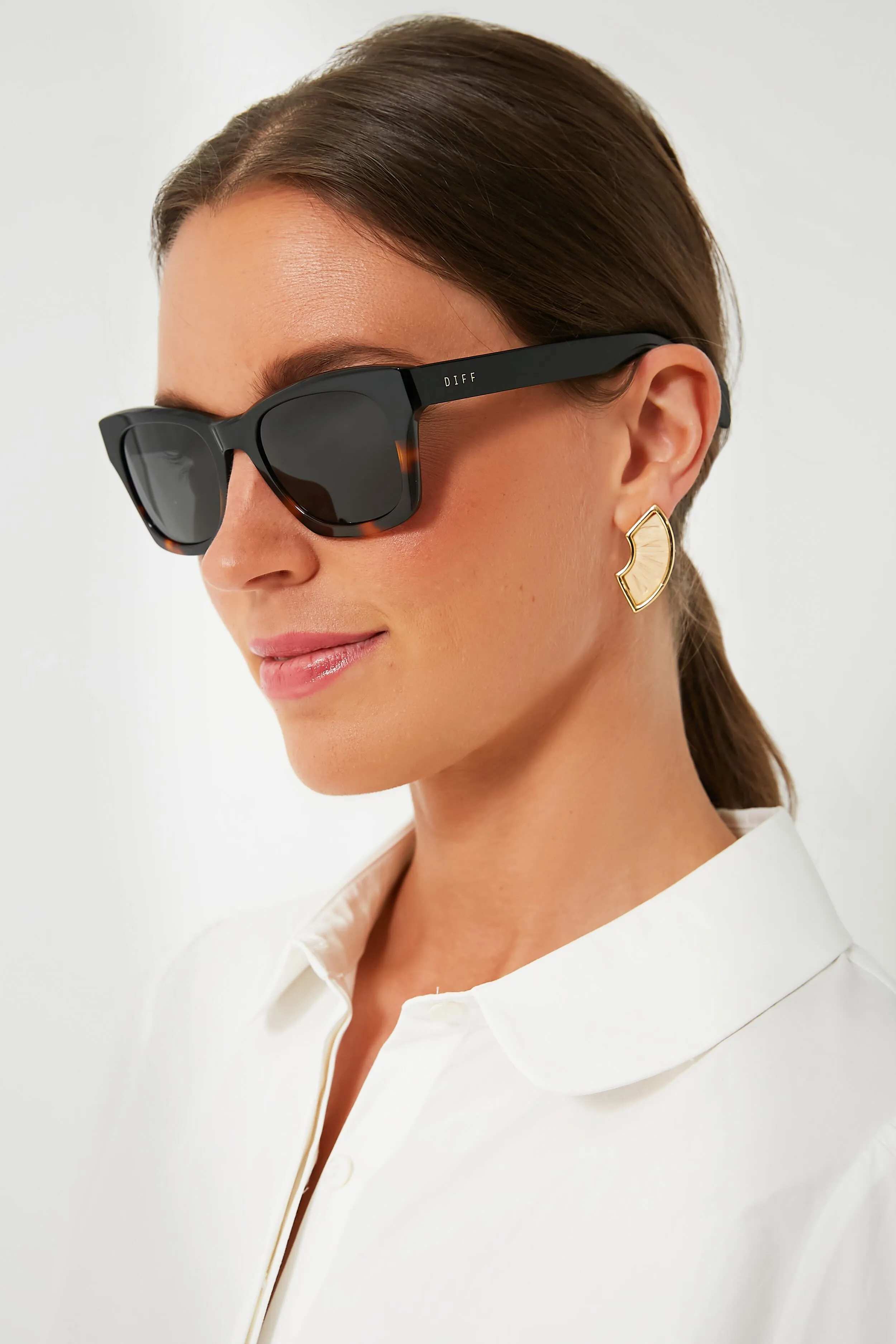 Black Tortoise and Grey Dean Sunglasses
