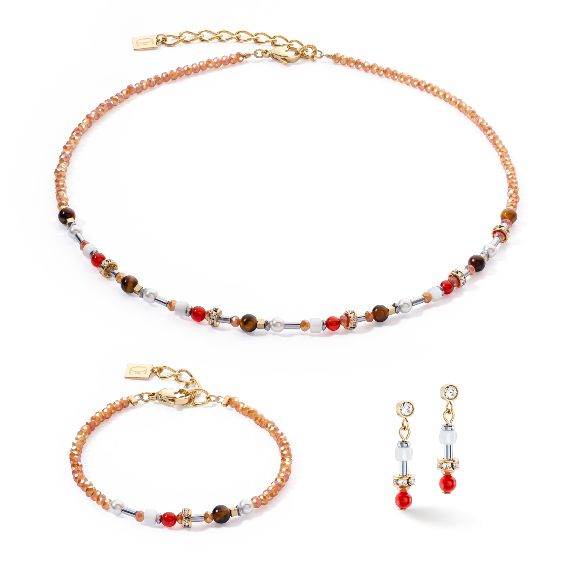 Bracelet Princess Spheres Mix orange