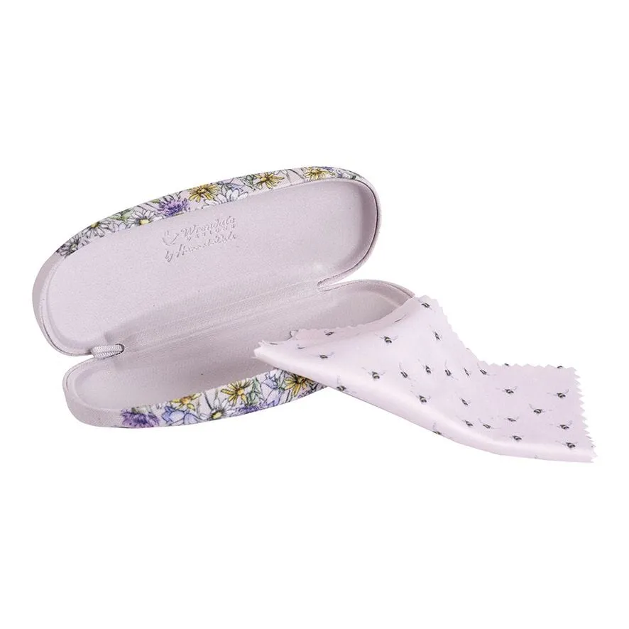 Bumblebee Design Illustrated Glasses Case