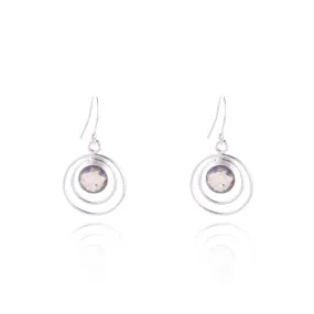 Camilla Labradorite Earrings, Sterling Silver