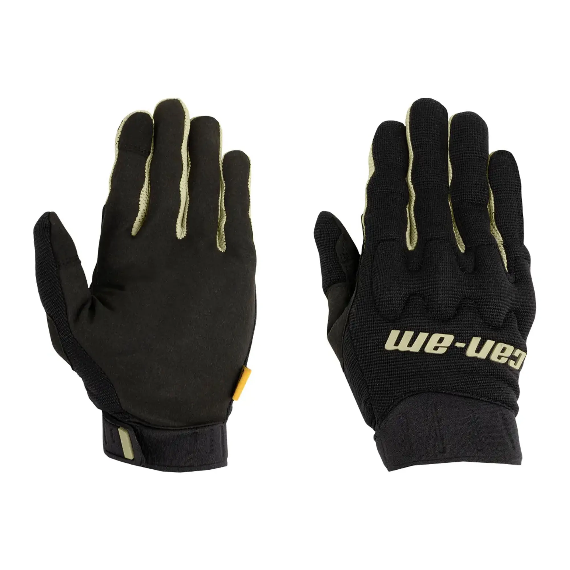 Can-Am  Performance Gloves Ventilated Stretch Touch-Screen Padded Comfort Sand