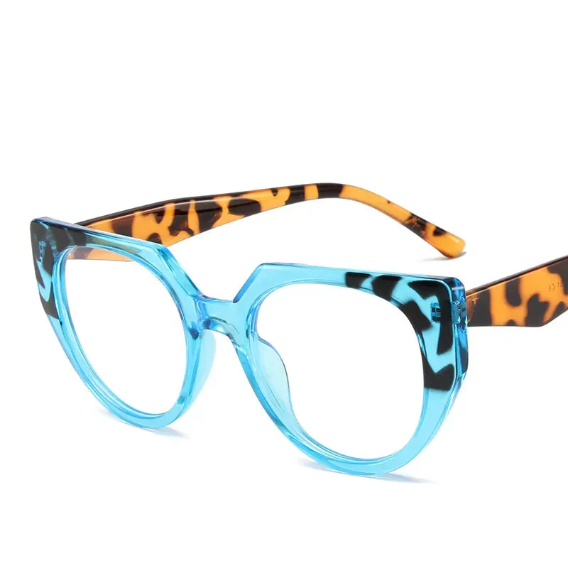 CCspace Women's Full Rim Cat Eye Tr 90 Reading Glasses R56954