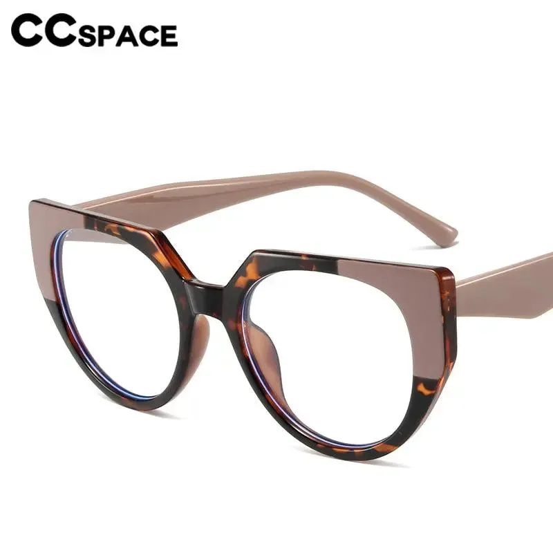 CCspace Women's Full Rim Cat Eye Tr 90 Reading Glasses R56954