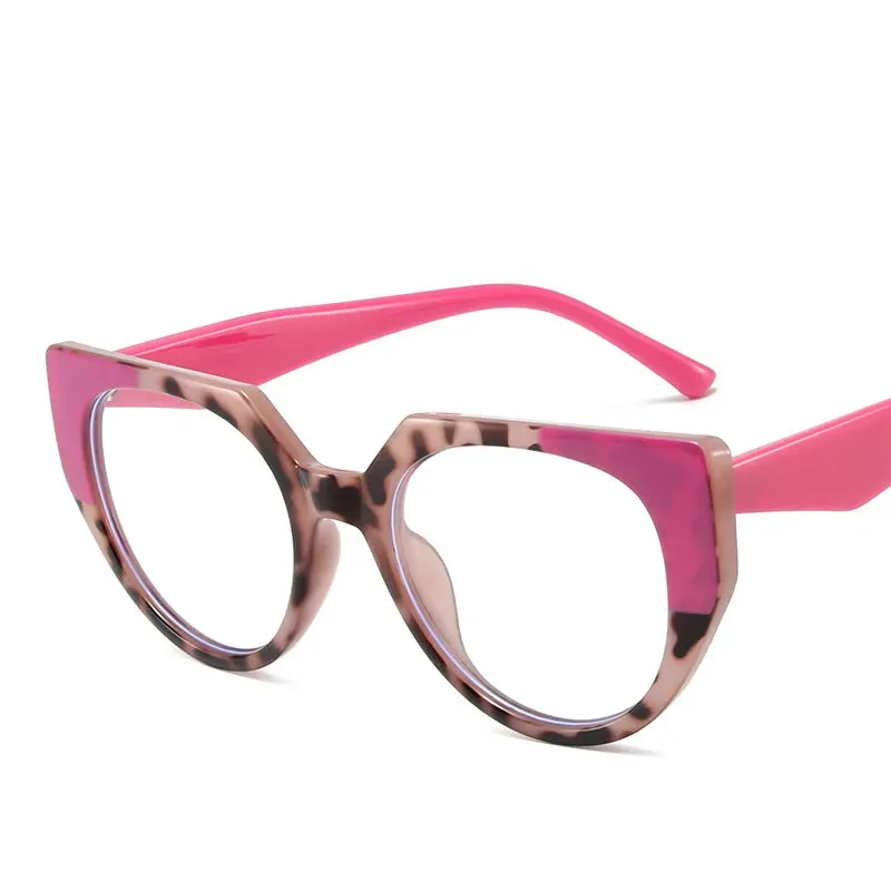 CCspace Women's Full Rim Cat Eye Tr 90 Reading Glasses R56954