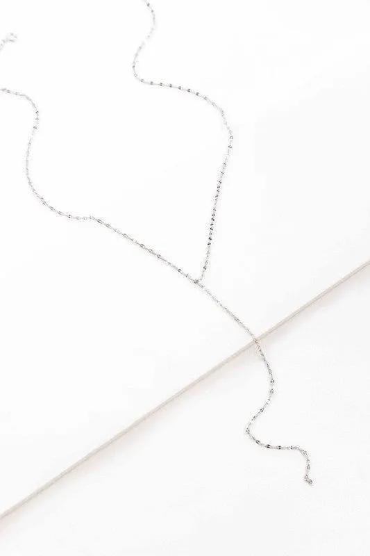 Chain Lariat Necklace