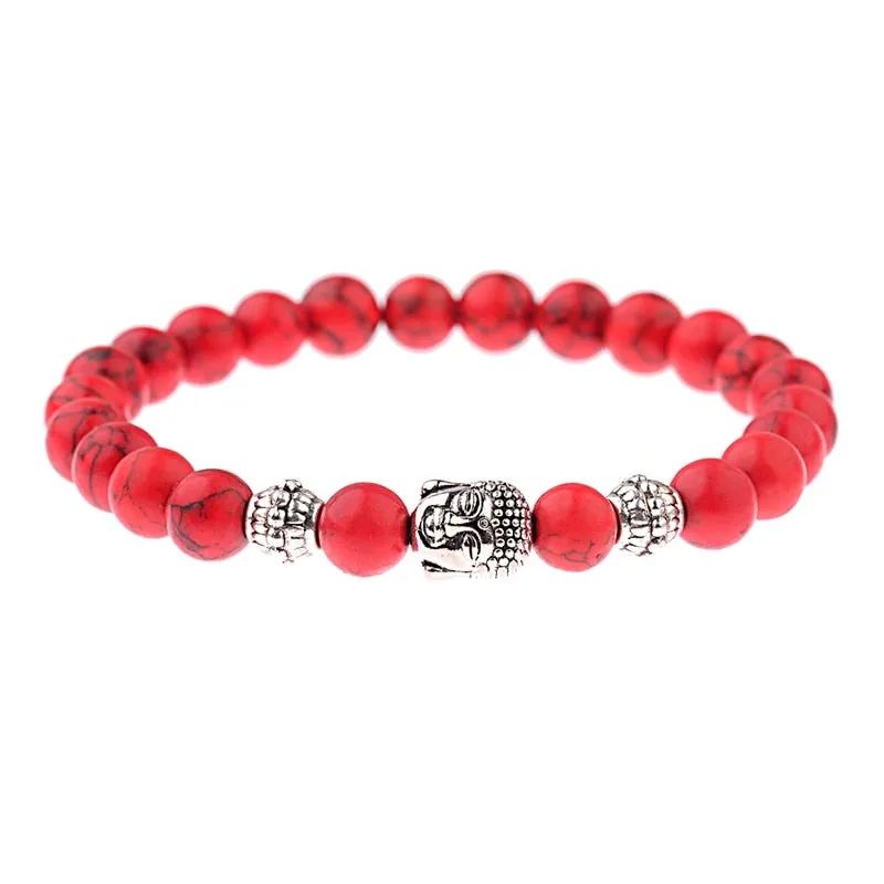 Charm Buddha & Evil Eye Bracelet
