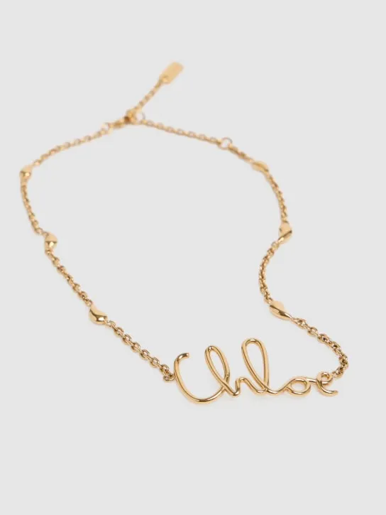 Chloé   C Chloé logo necklace 