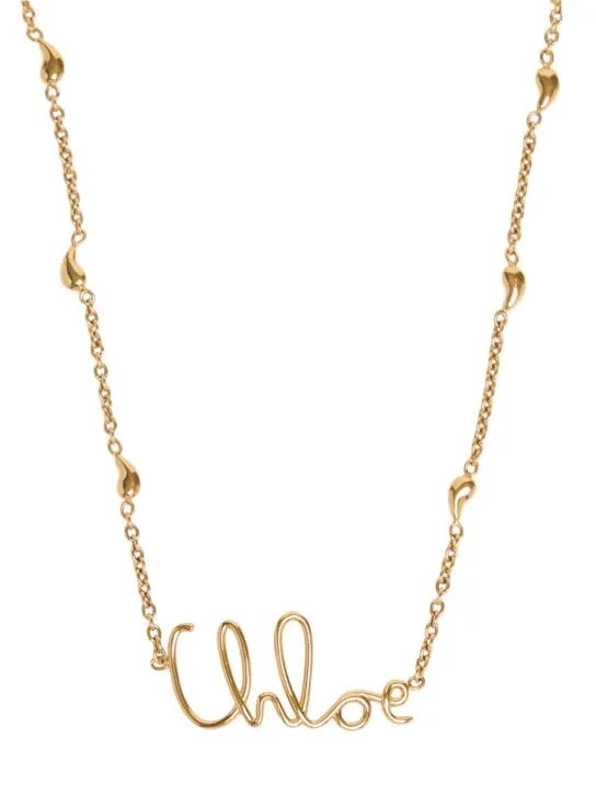 Chloé   C Chloé logo necklace 