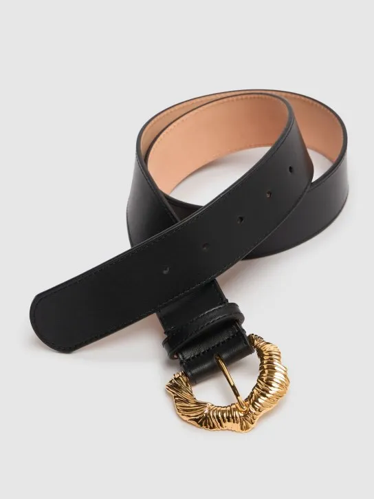 Chloé   Flowers leather belt 