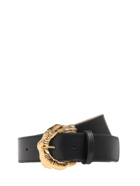 Chloé   Flowers leather belt 