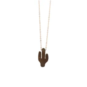 Coconut Cactus Necklace
