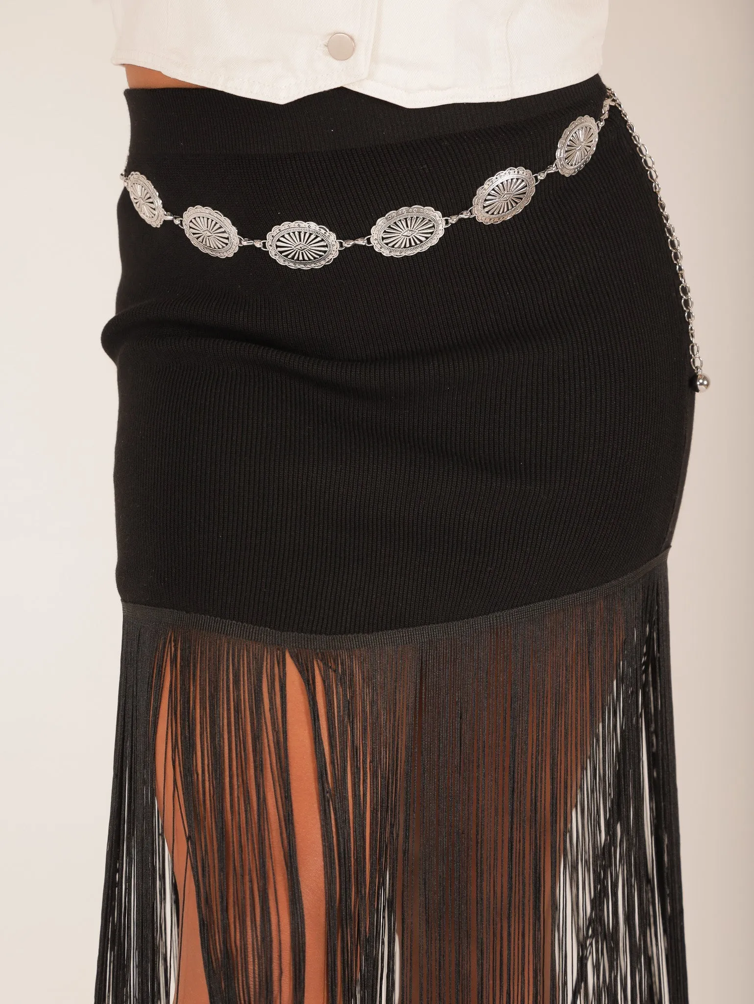 Cool Girl Chain Link Belt