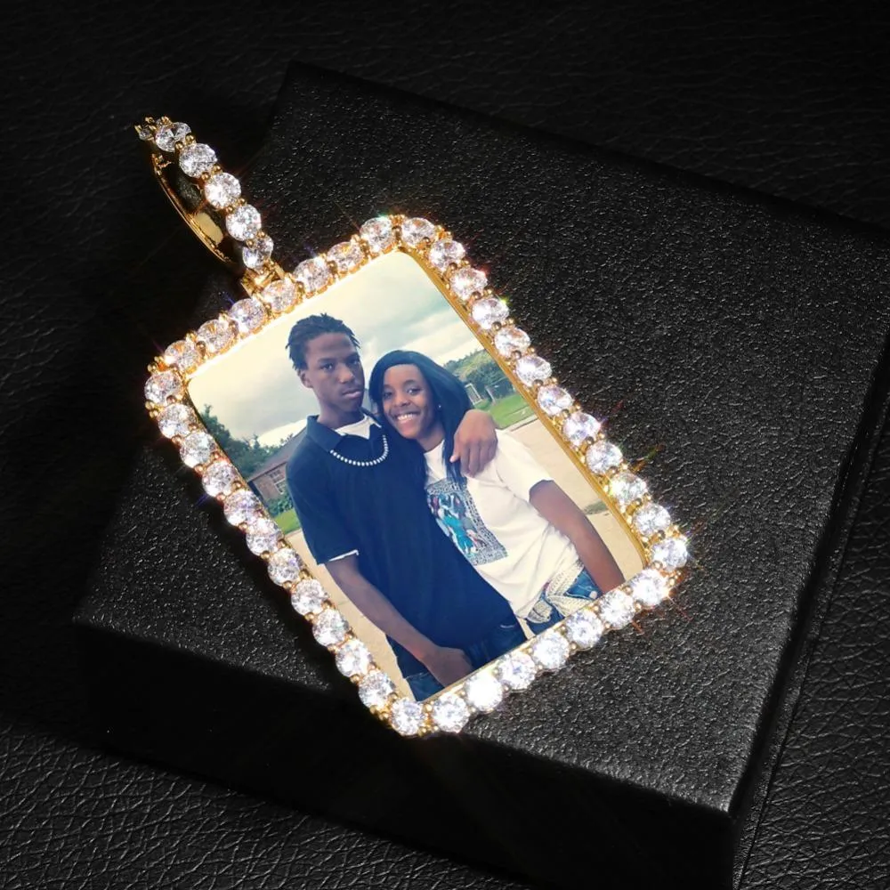 Custom Picture Necklace- Hip Hop Jewelry