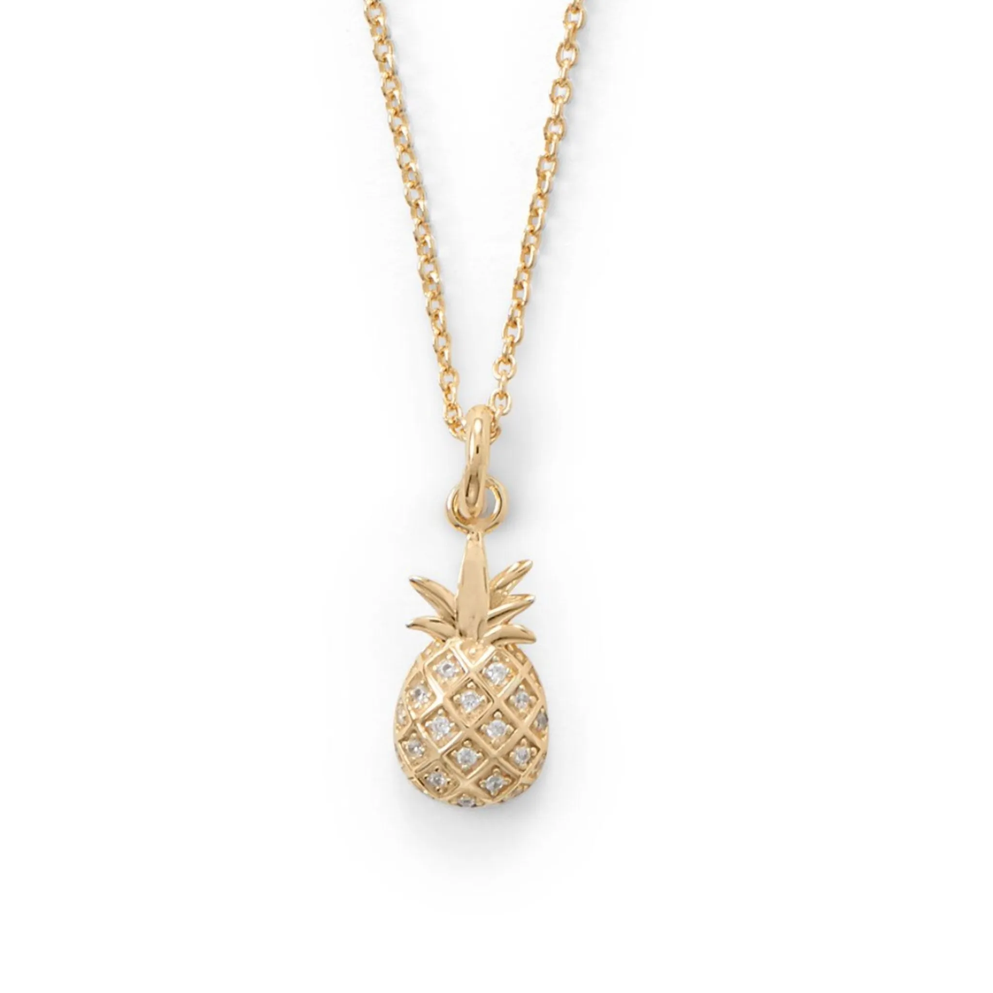 Dainty Pineapple Necklace