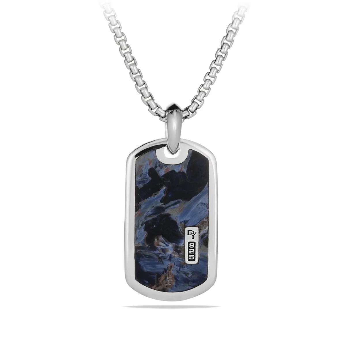 David Yurman 35mm Dog Tag Pendant