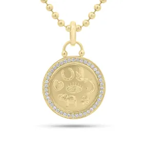 Diamond Lucky Symbols Charm