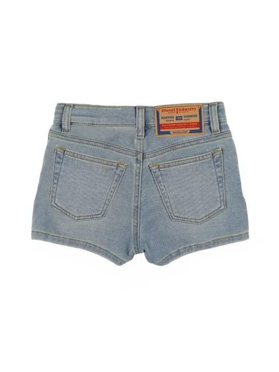 Diesel Kids   Cotton denim shorts 