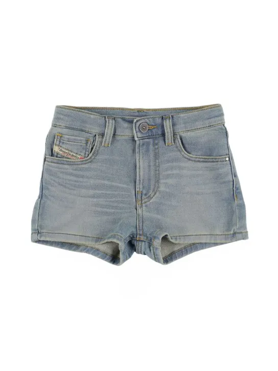 Diesel Kids   Cotton denim shorts 