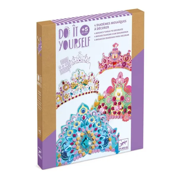 DIY: Mosaik-Diademe Prinzessin