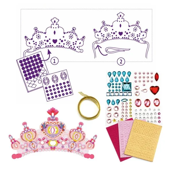 DIY: Mosaik-Diademe Prinzessin