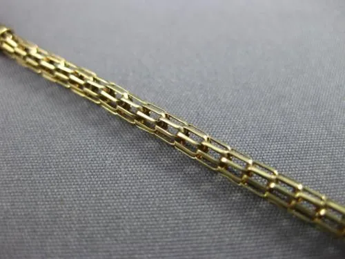 ESTATE EXTRA LONG AAA ONYX 14KT YELLOW GOLD CLASSIC TURTLE BY THE YARD NECKLACE