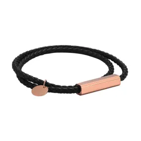 Faux Leather Magnetic Bracelet 人造皮革磁扣手鍊  (KJBR16019)