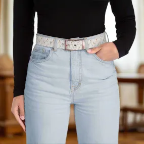 Floral Women's Belt for Everyday Style