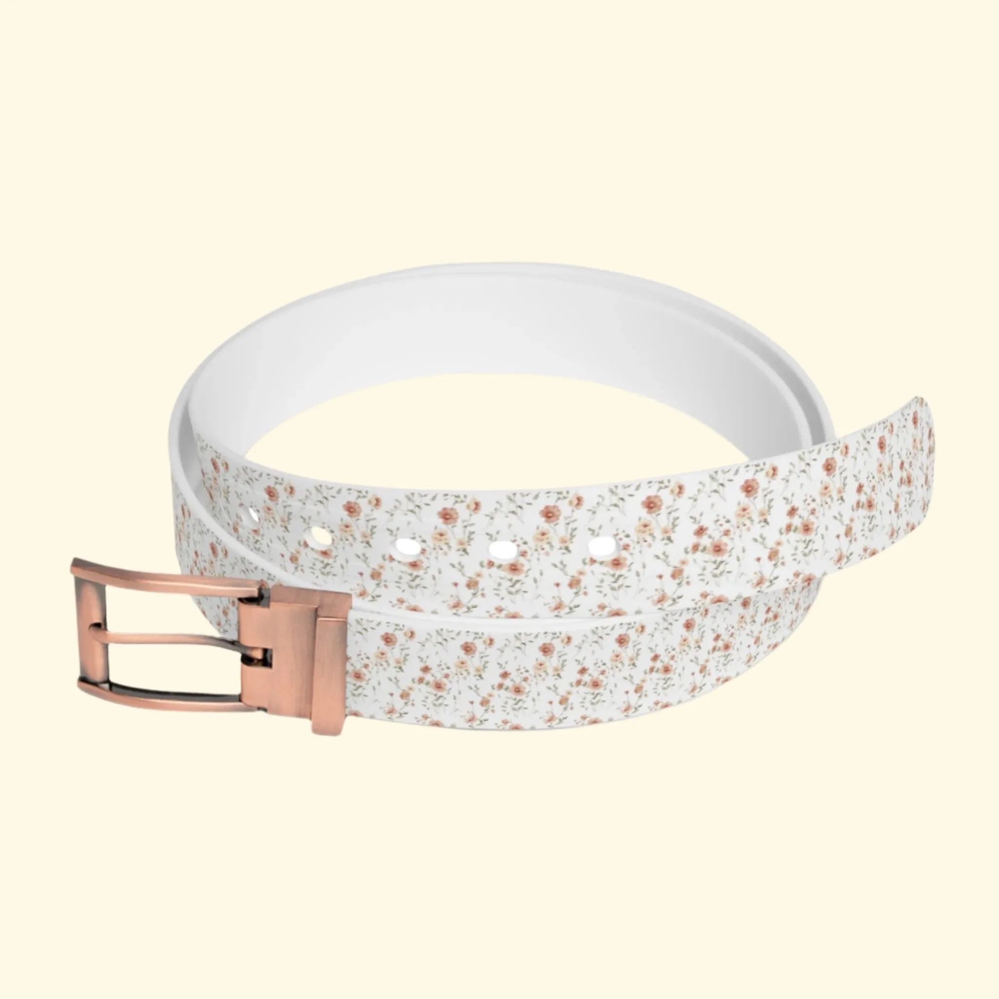 Floral Women's Belt for Everyday Style