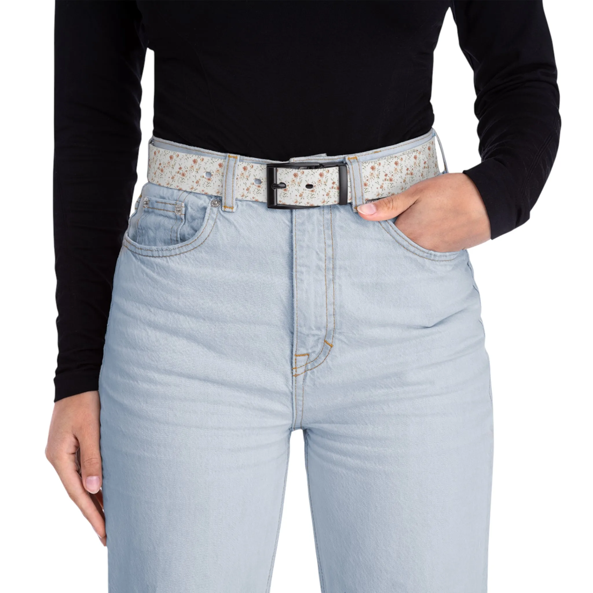 Floral Women's Belt for Everyday Style