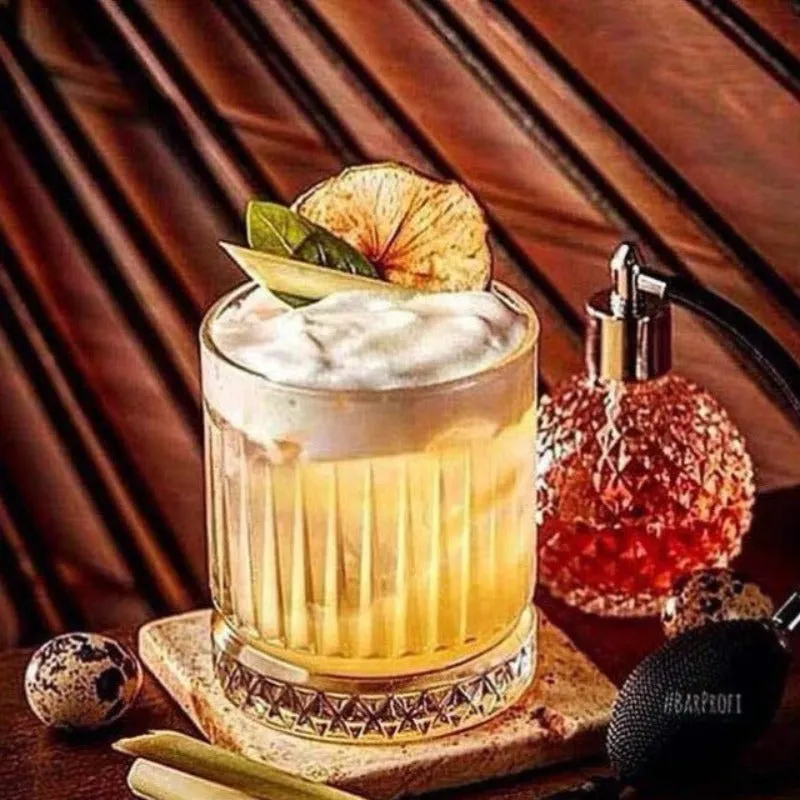 FLOW GEO CRYSTAL WHISKEY GLASS-SET OF 6