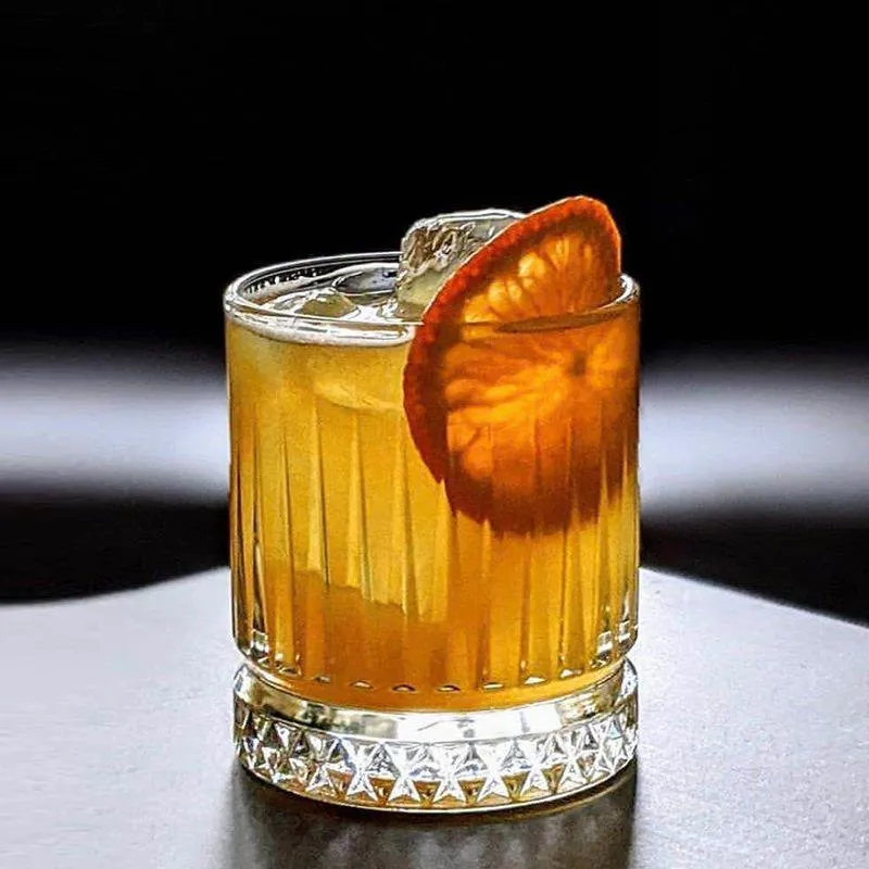 FLOW GEO CRYSTAL WHISKEY GLASS-SET OF 6