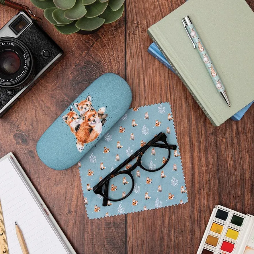 Fox Design Illustrated Glasses Case