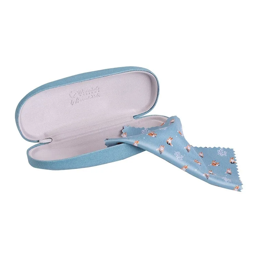 Fox Design Illustrated Glasses Case