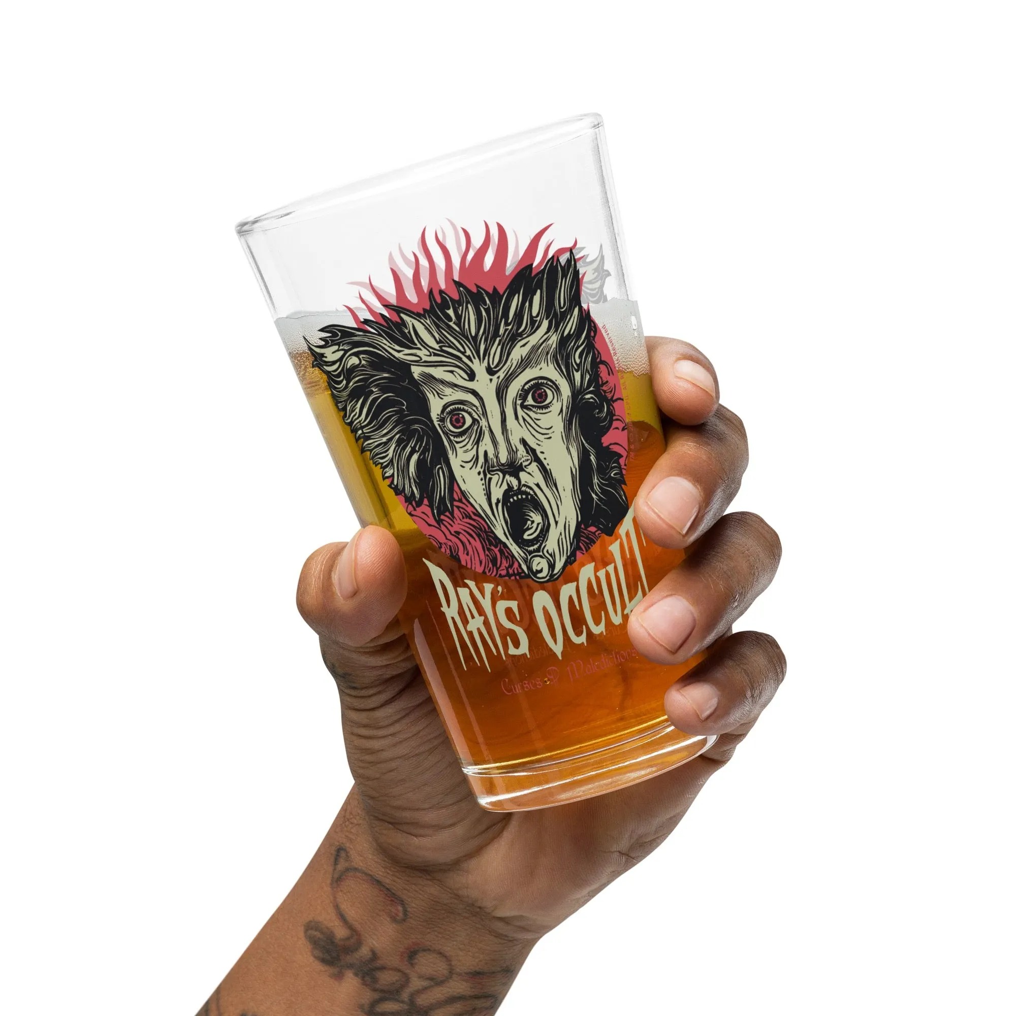 Ghostbusters: Frozen Empire Ray's Occult Pint Glass