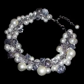 Glass Pearl Bracelet