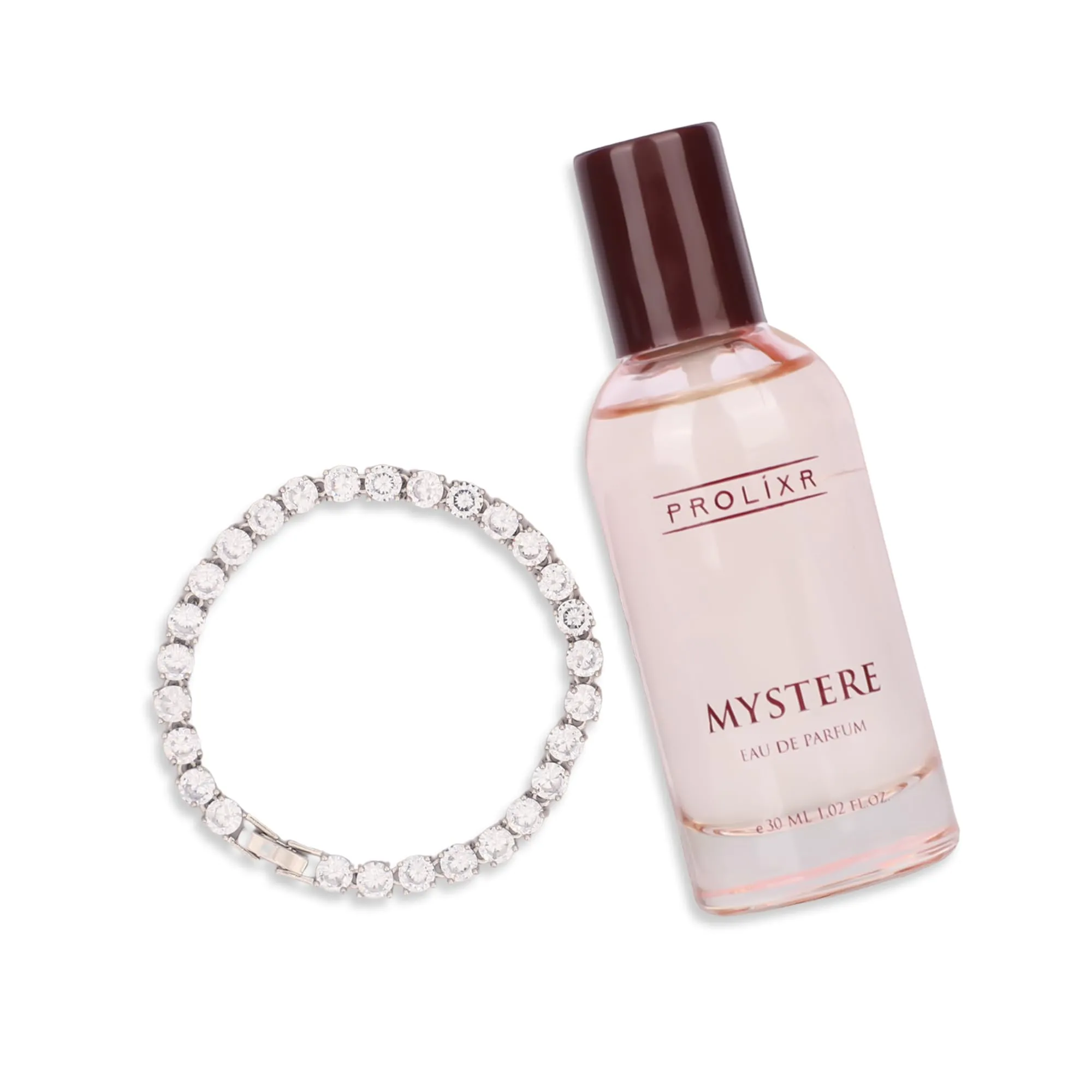 Gleevers Valentine Gift for Girlfriend | Bracelet Gift Set (Perfume   Infinity Bracelet)