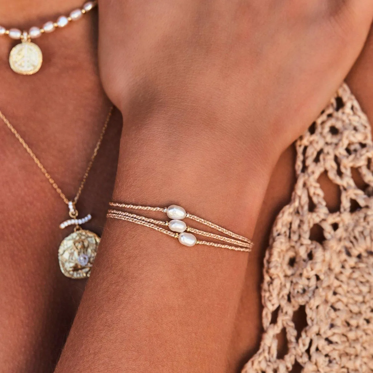 Gold Eternal Peace Bracelet