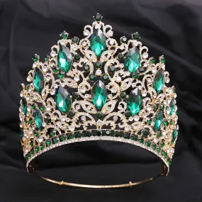 Gorgeous Large Crystal Tiaras Crown - Quinceanera-Pageant-Bridal
