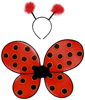 Great pretenders ladybug wings and diadem |  3 years
